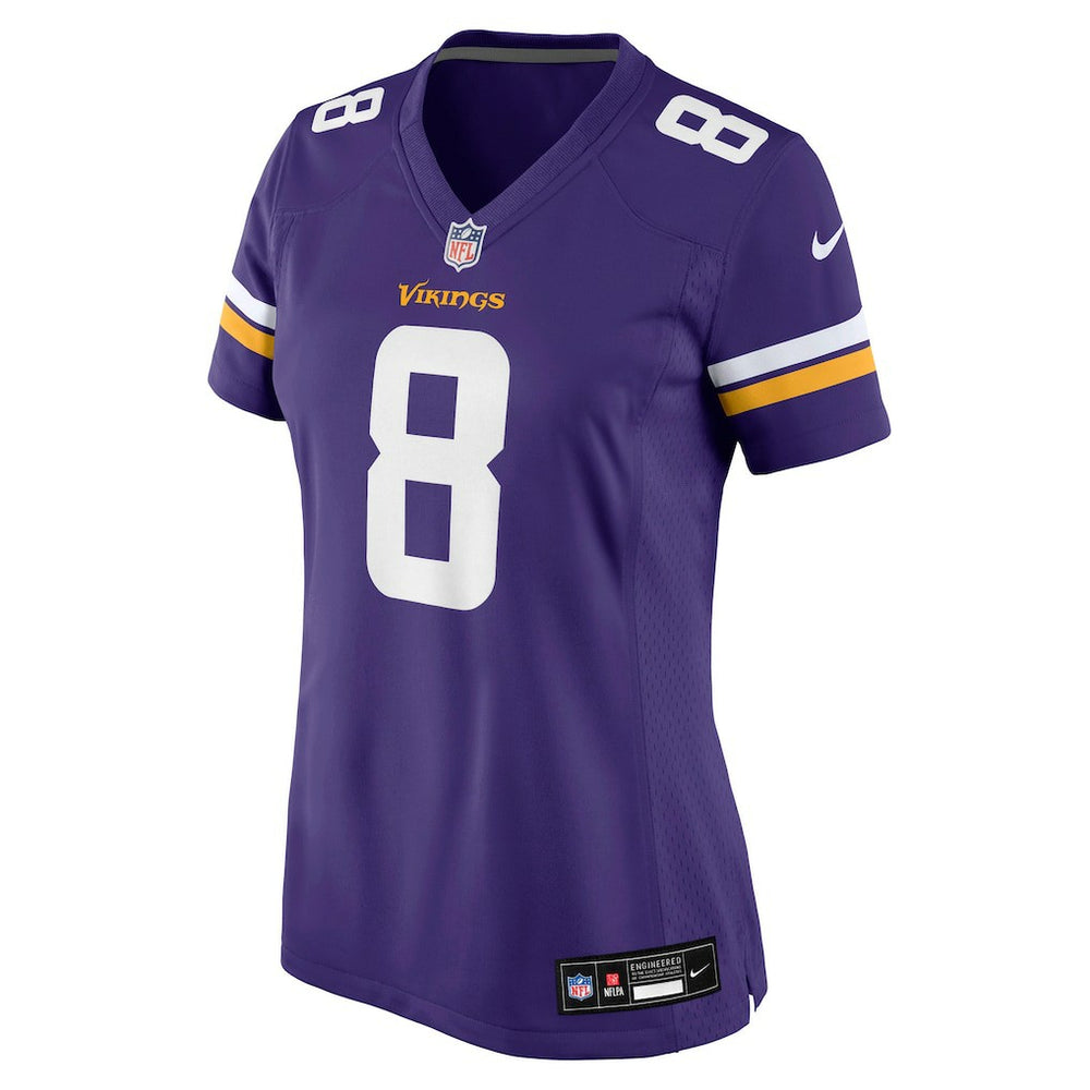 Jeff Okudah Minnesota Vikings Women's Team Game Jersey Purple - Nike