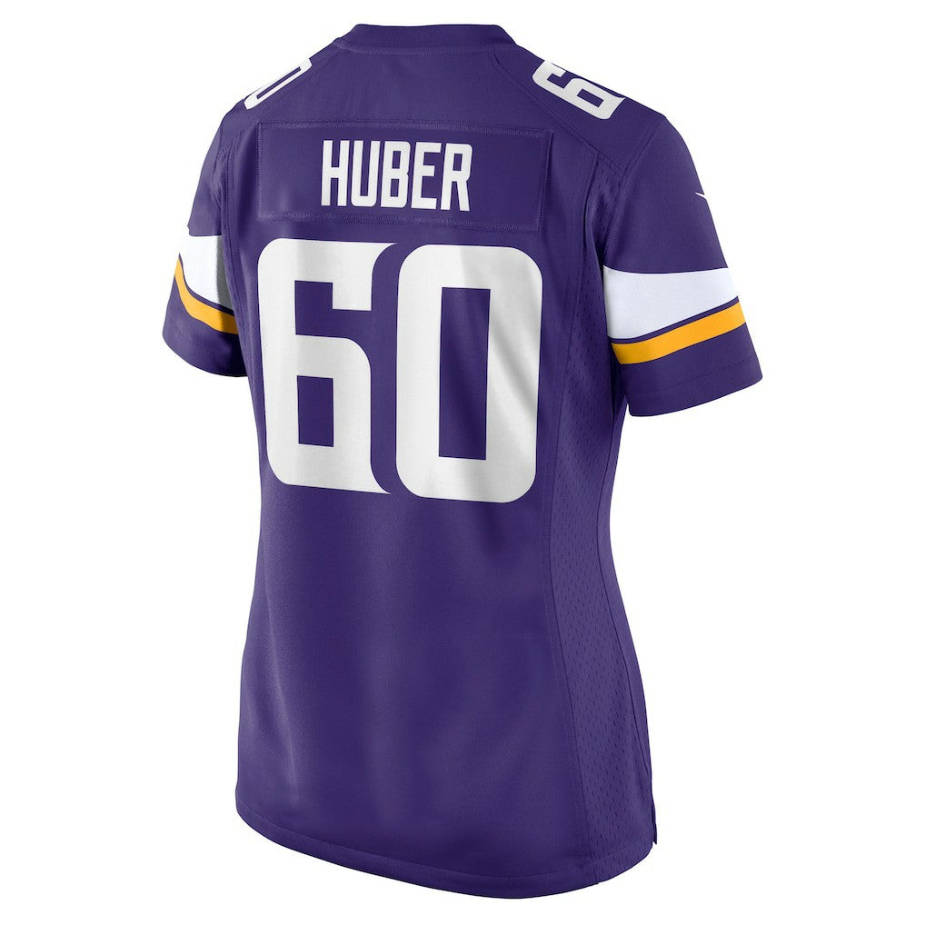 Joe Huber Minnesota Vikings Women's Team Game Jersey Purple - Nike