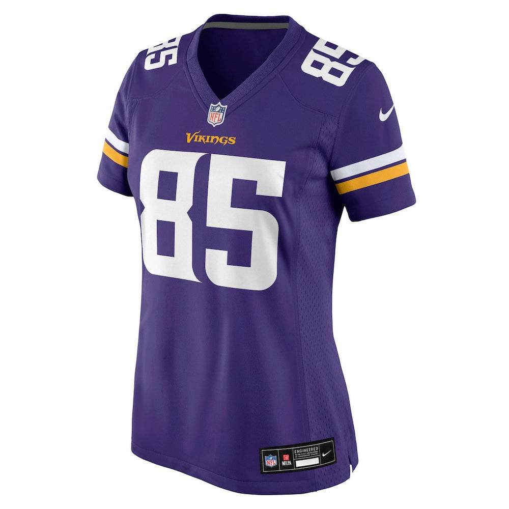 Ben Yurosek Minnesota Vikings Women's Team Game Jersey Purple - Nike