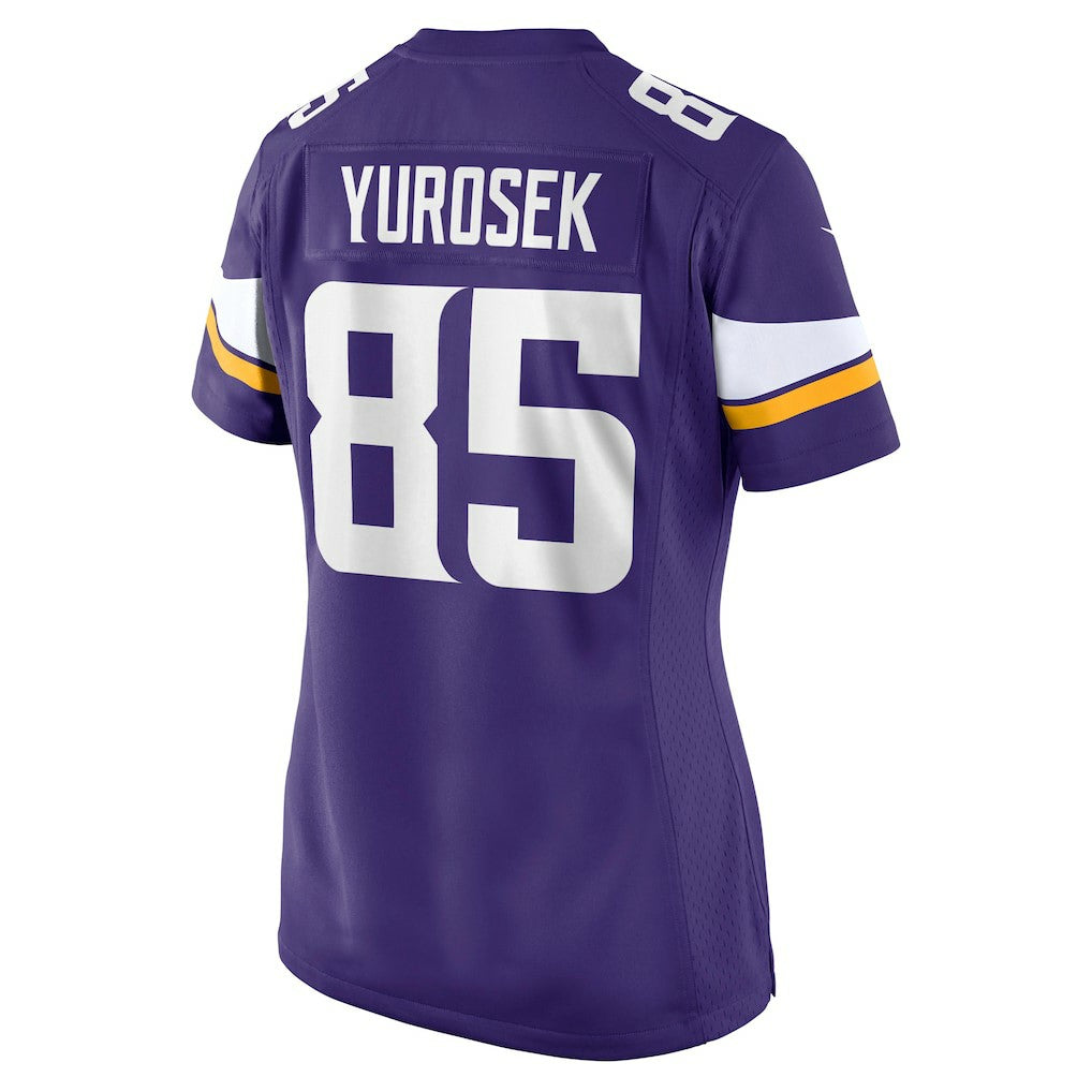 Ben Yurosek Minnesota Vikings Women's Team Game Jersey Purple - Nike