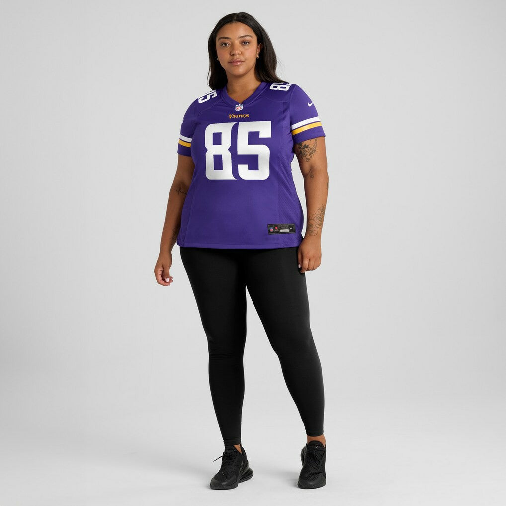 Ben Yurosek Minnesota Vikings Women's Team Game Jersey Purple - Nike