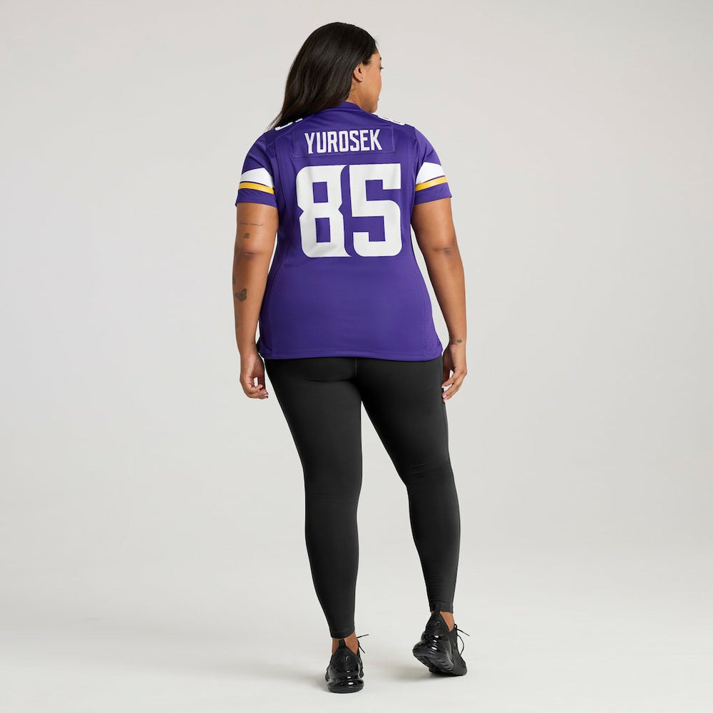 Ben Yurosek Minnesota Vikings Women's Team Game Jersey Purple - Nike
