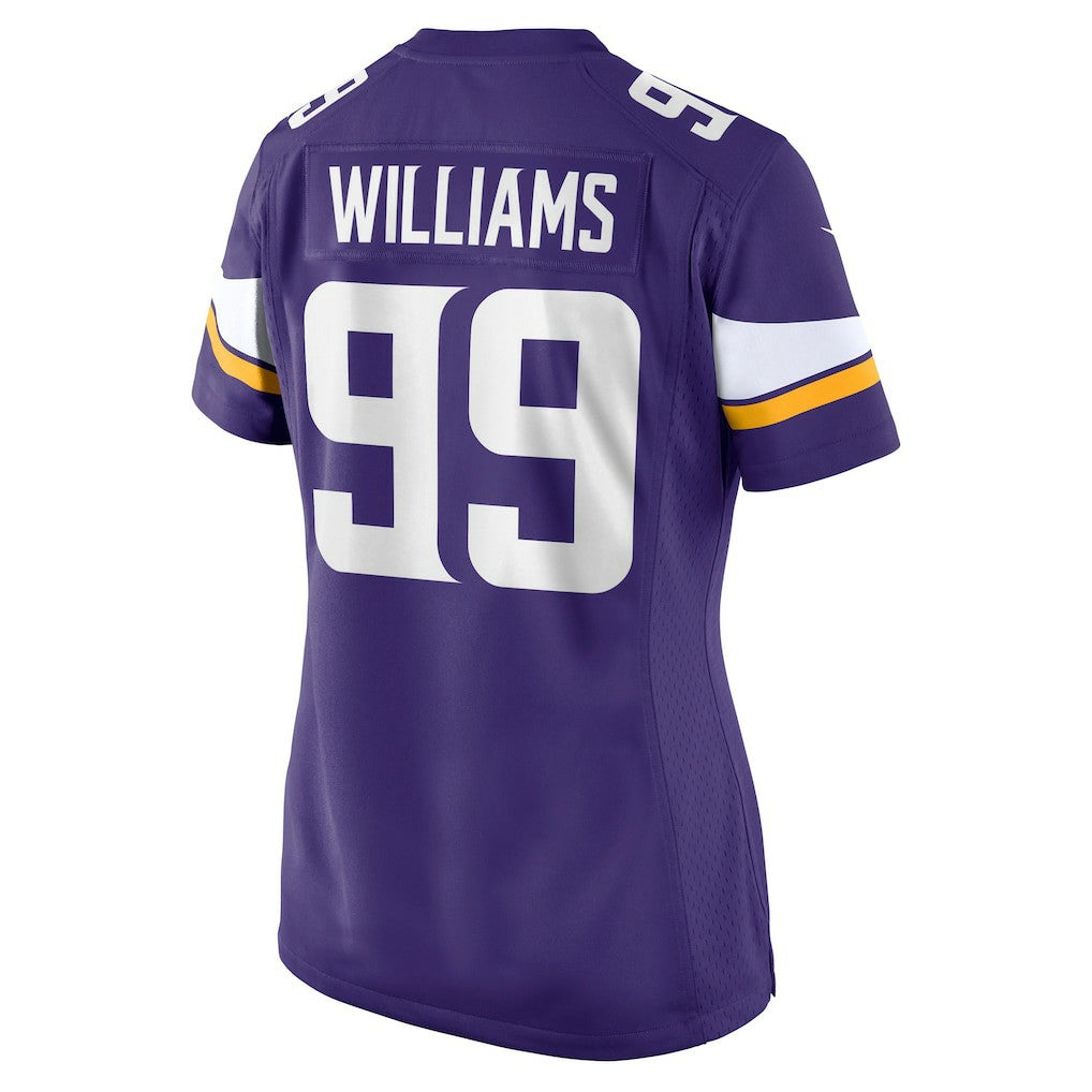 Elijah Williams Minnesota Vikings Women's Team Game Jersey Purple - Nike