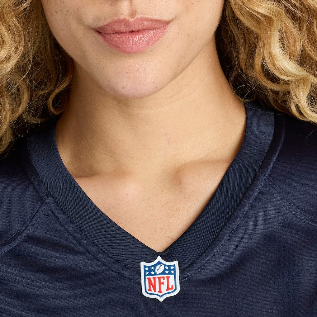 Nahshon Wright Chicago Bears Women's Team Game Jersey - Navy | NFL Jerseys