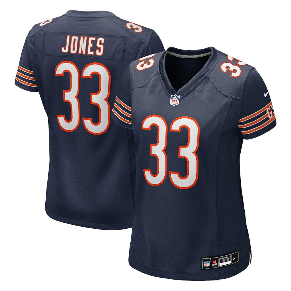 Jaylon Jones Chicago Bears Women's Team Game Jersey Navy - Nike