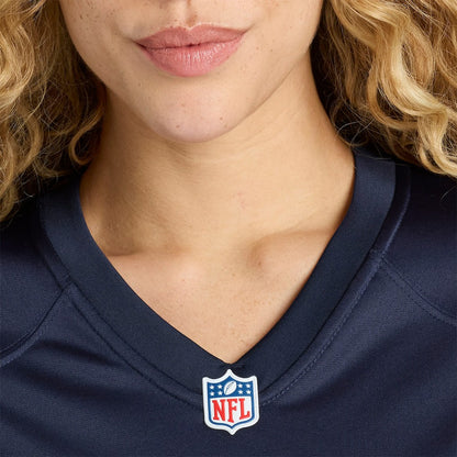 Luke Newman Chicago Bears Women's Team Game Jersey - Navy | NFL Jerseys