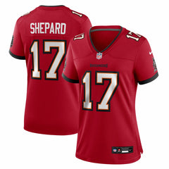 Sterling Shepard Tampa Bay Buccaneers Women's Team Game Jersey Red - Nike