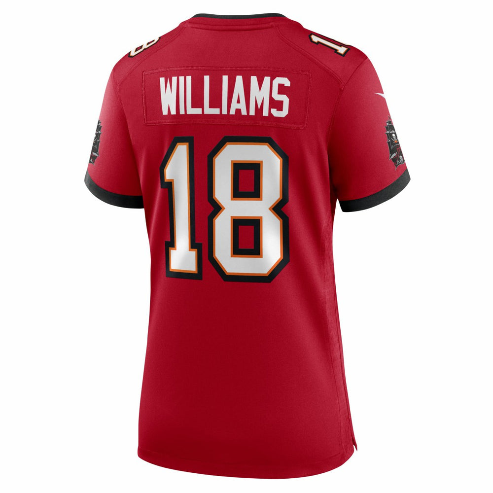 Josh Williams Tampa Bay Buccaneers Women's Team Game Jersey Red - Nike