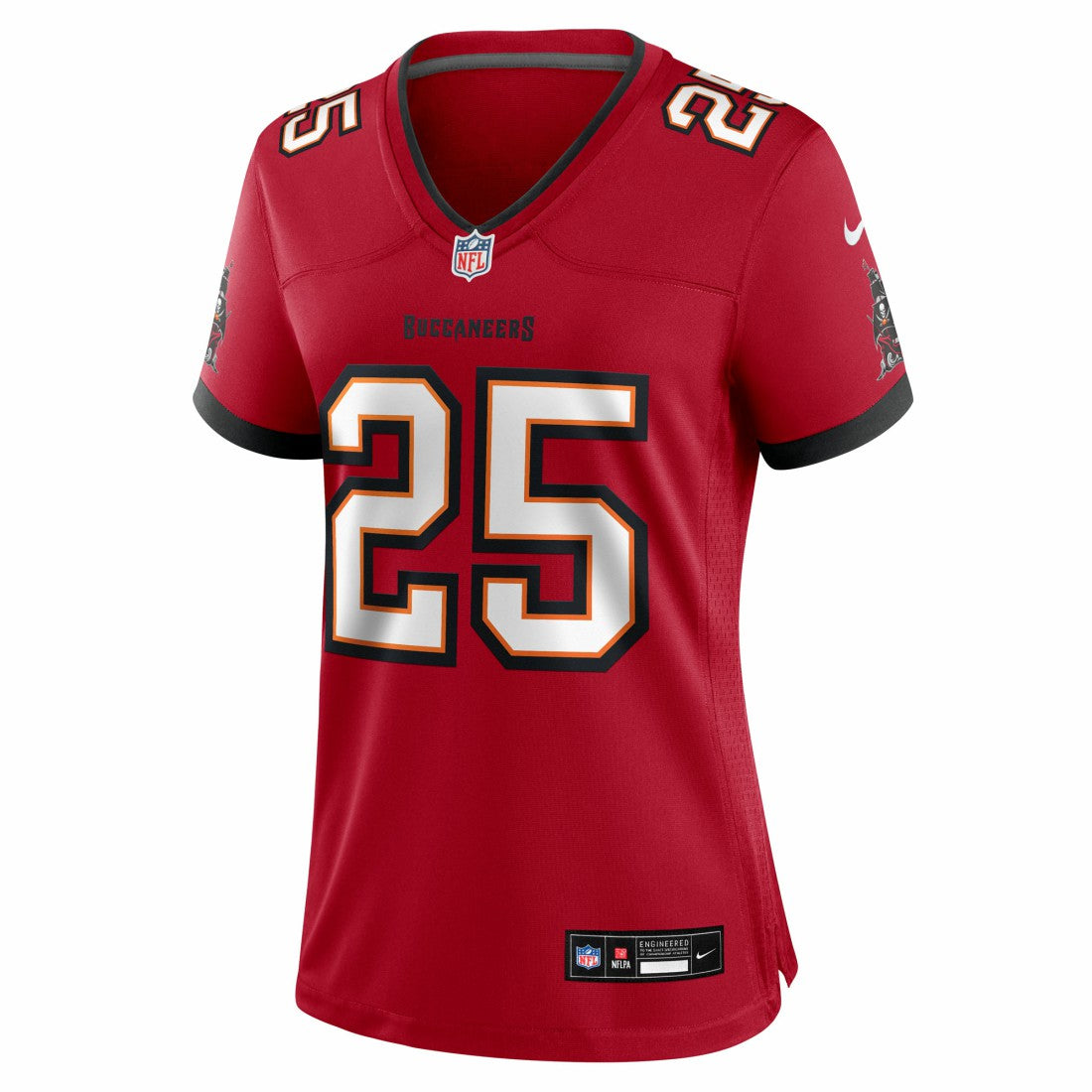 Jacob Parrish Tampa Bay Buccaneers Women's Team Game Jersey Red - Nike