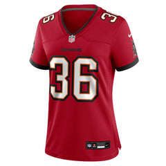 JJ Roberts Tampa Bay Buccaneers Women's Team Game Jersey Red - Nike