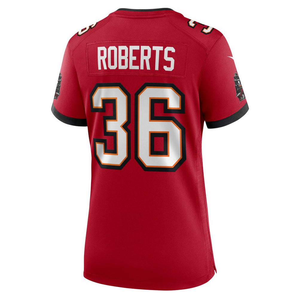 JJ Roberts Tampa Bay Buccaneers Women's Team Game Jersey Red - Nike