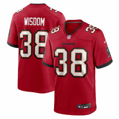 Rashad Wisdom Tampa Bay Buccaneers Team Game Jersey Red - Nike