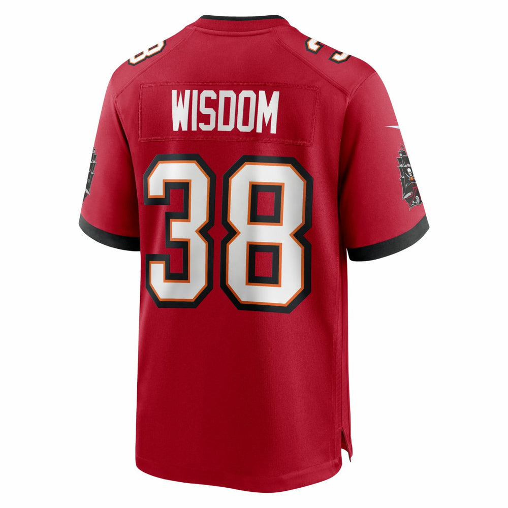 Rashad Wisdom Tampa Bay Buccaneers Team Game Jersey Red - Nike