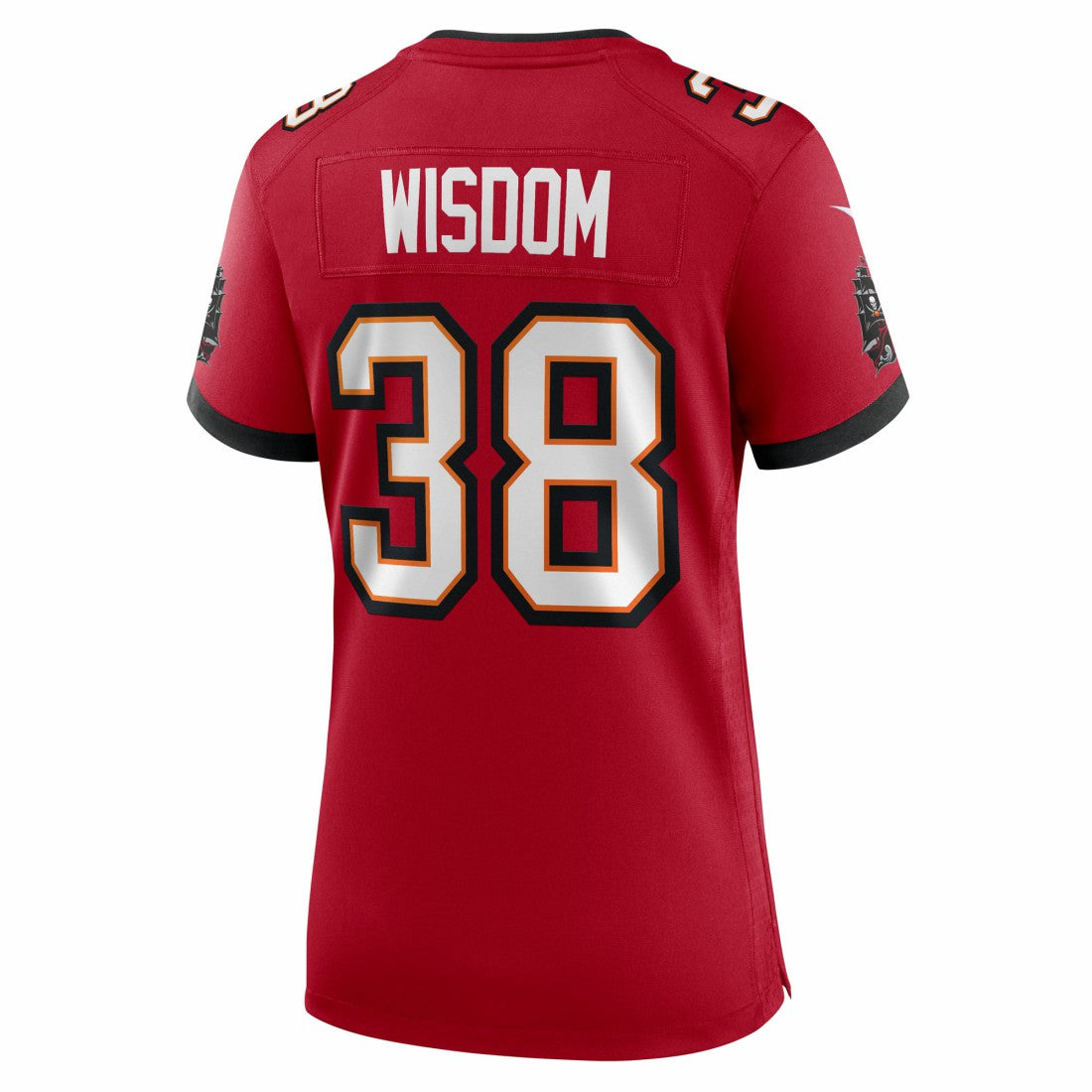 Rashad Wisdom Tampa Bay Buccaneers Women's Team Game Jersey - Red | NFL Jerseys