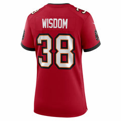 Rashad Wisdom Tampa Bay Buccaneers Women's Team Game Jersey Red - Nike