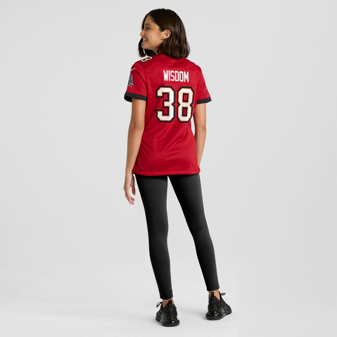 Rashad Wisdom Tampa Bay Buccaneers Women's Team Game Jersey - Red | NFL Jerseys