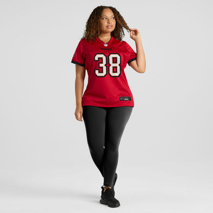 Rashad Wisdom Tampa Bay Buccaneers Women's Team Game Jersey - Red | NFL Jerseys