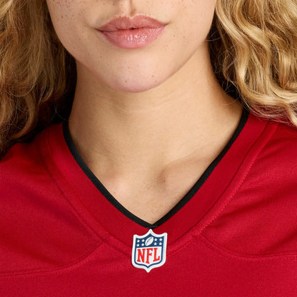 Rashad Wisdom Tampa Bay Buccaneers Women's Team Game Jersey - Red | NFL Jerseys