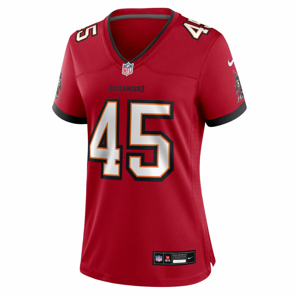 Deion Jones Tampa Bay Buccaneers Women's Team Game Jersey Red - Nike