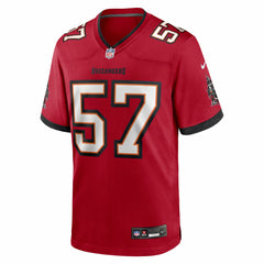 John Bullock Tampa Bay Buccaneers Team Game Jersey Red - Nike