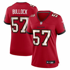 John Bullock Tampa Bay Buccaneers Women's Team Game Jersey Red - Nike
