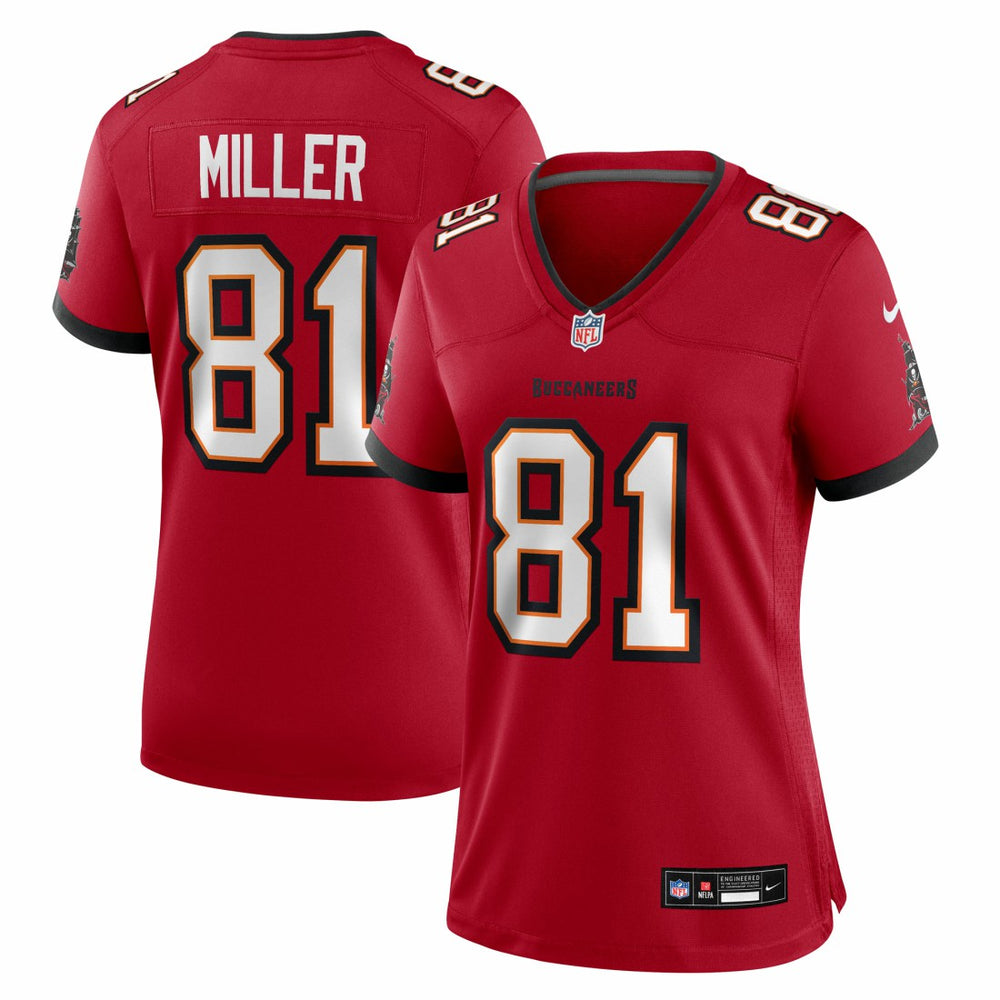 Ryan Miller Tampa Bay Buccaneers Women's Team Game Jersey Red - Nike
