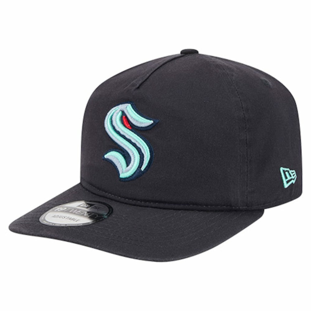 Seattle Kraken New Era 19TWENTY Adjustable Hat Deep Sea Blue