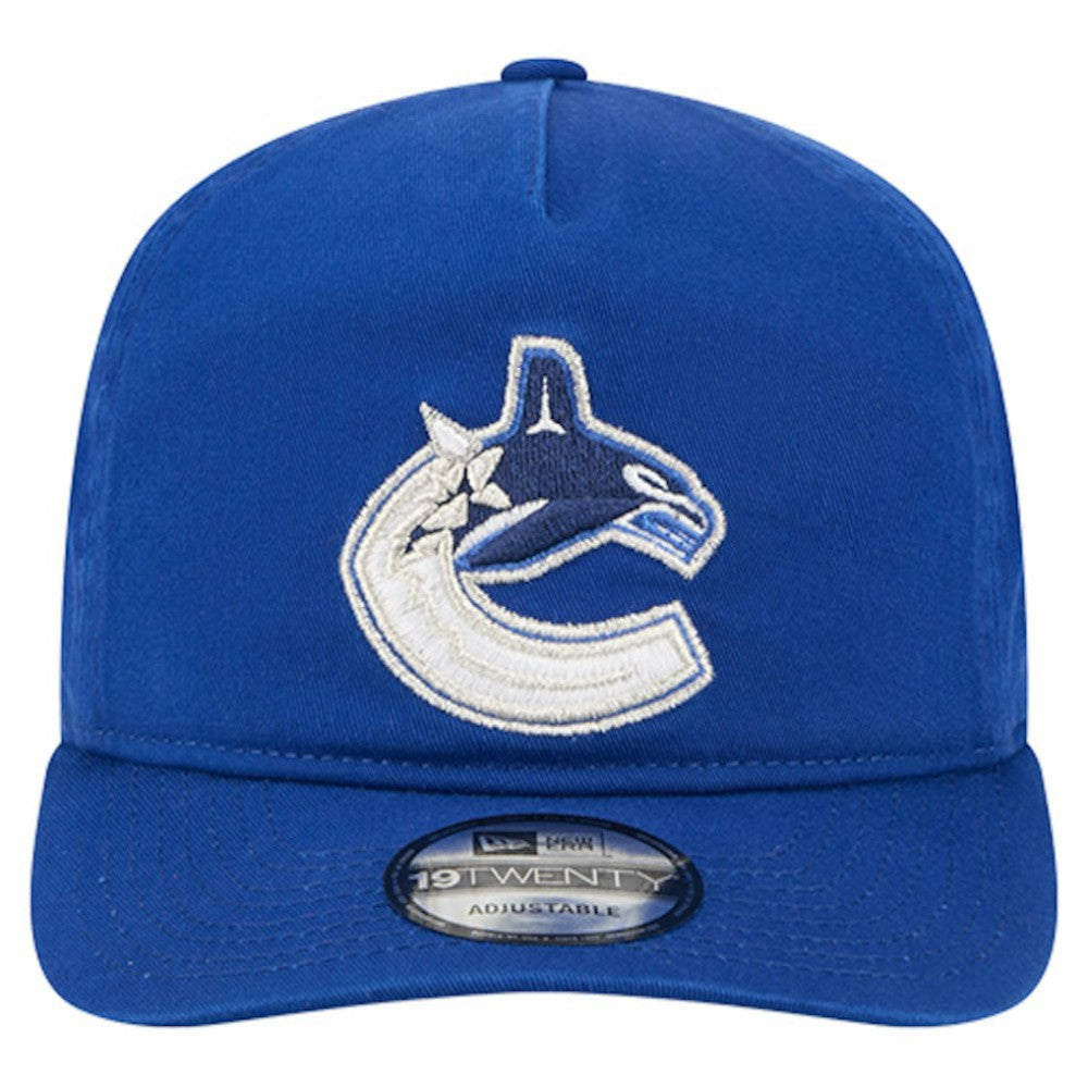 Vancouver Canucks - New Era 19TWENTY Adjustable Hat Blue