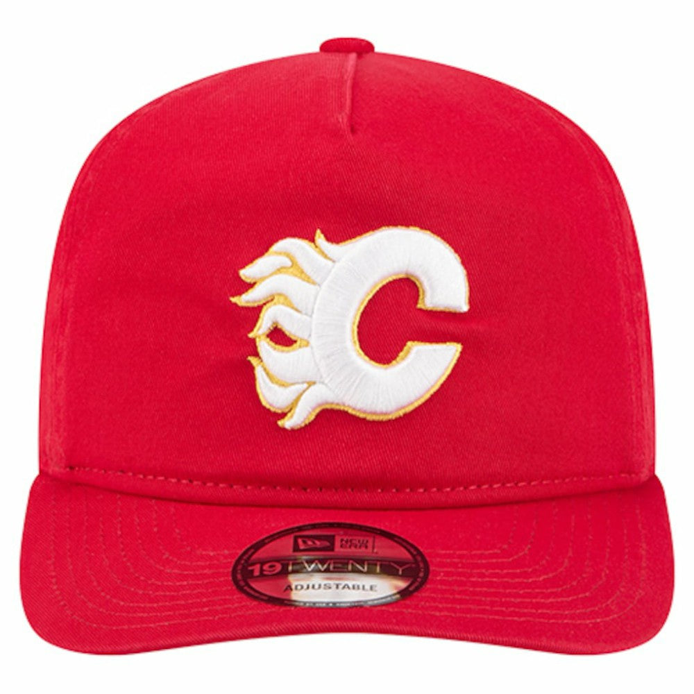 Calgary Flames - New Era 19TWENTY Adjustable Hat Red