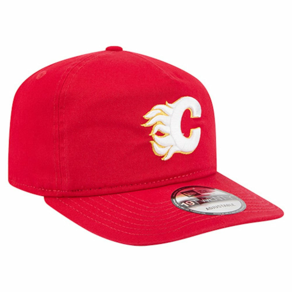 Calgary Flames - New Era 19TWENTY Adjustable Hat Red