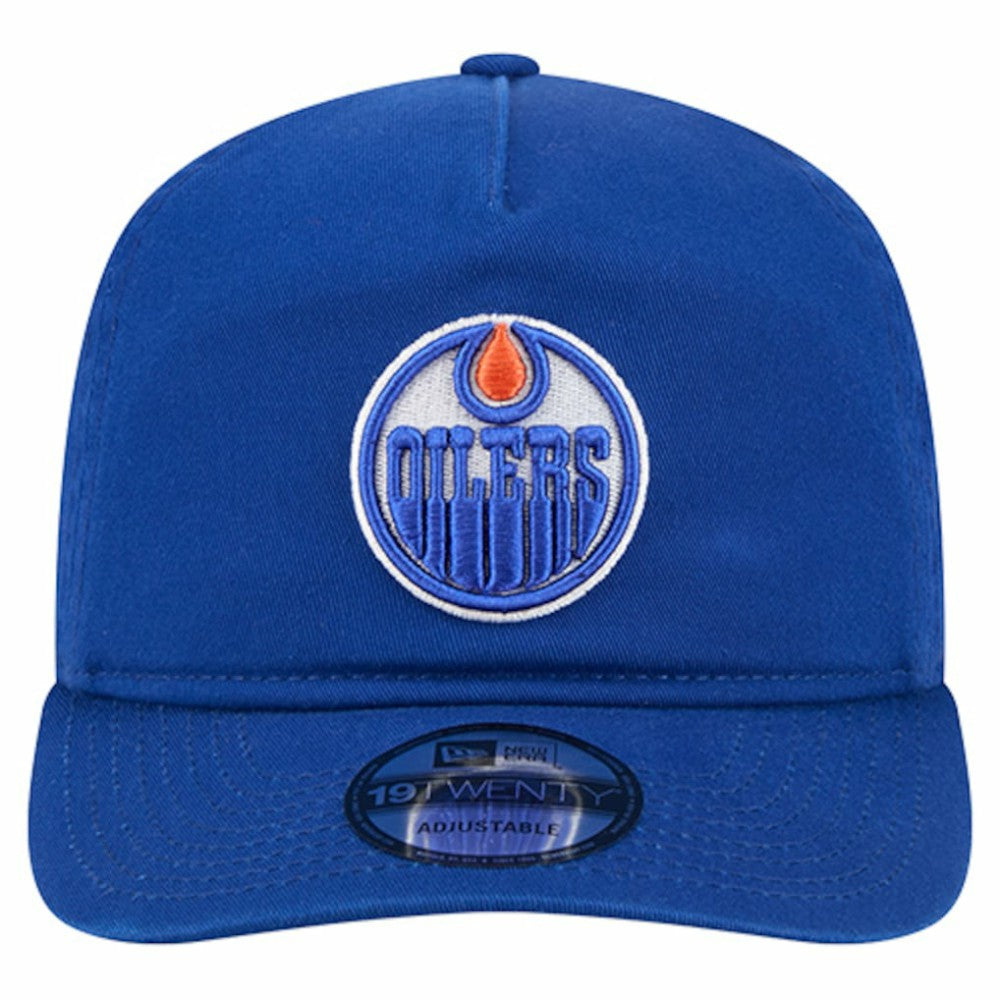 Edmonton Oilers - New Era 19TWENTY Adjustable Hat Royal