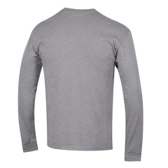 Dallas Cowboys Champion Seal Long Sleeve T-Shirt Heather Gray - NFL