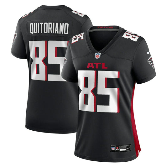 Teagan Quitoriano Atlanta Falcons Women's Team Game Jersey - Black | NFL Jerseys