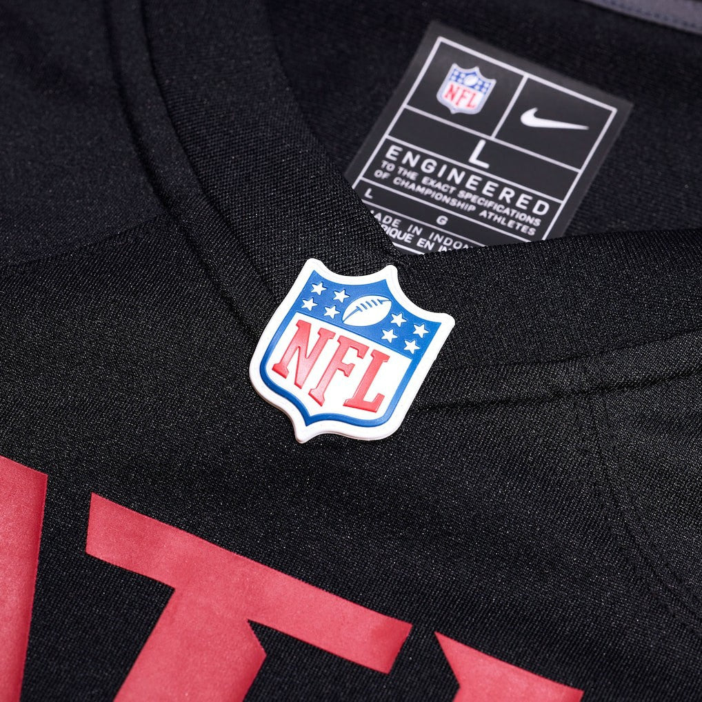 Divine Deablo Atlanta Falcons Team Game Jersey - Black | NFL Jerseys