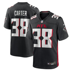 Nathan Carter Atlanta Falcons Team Game Jersey Black - Nike