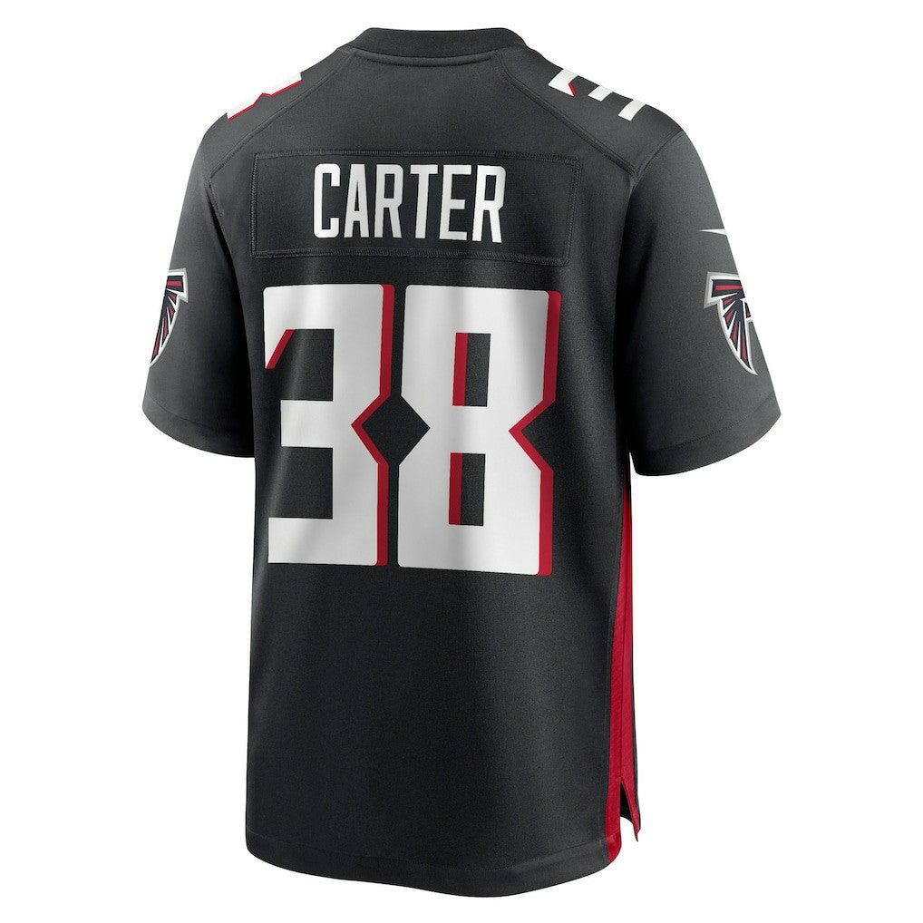 Nathan Carter Atlanta Falcons Team Game Jersey Black - Nike