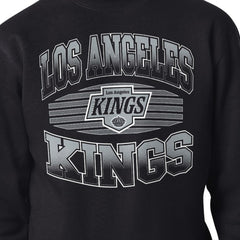 Los Angeles Kings - Starter Team Grit Graphic Fleece Pullover Sweatshirt Black