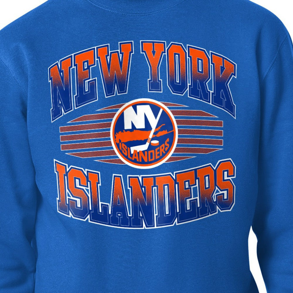 New York Islanders - Starter Team Grit Graphic Fleece Pullover Sweatshirt Royal