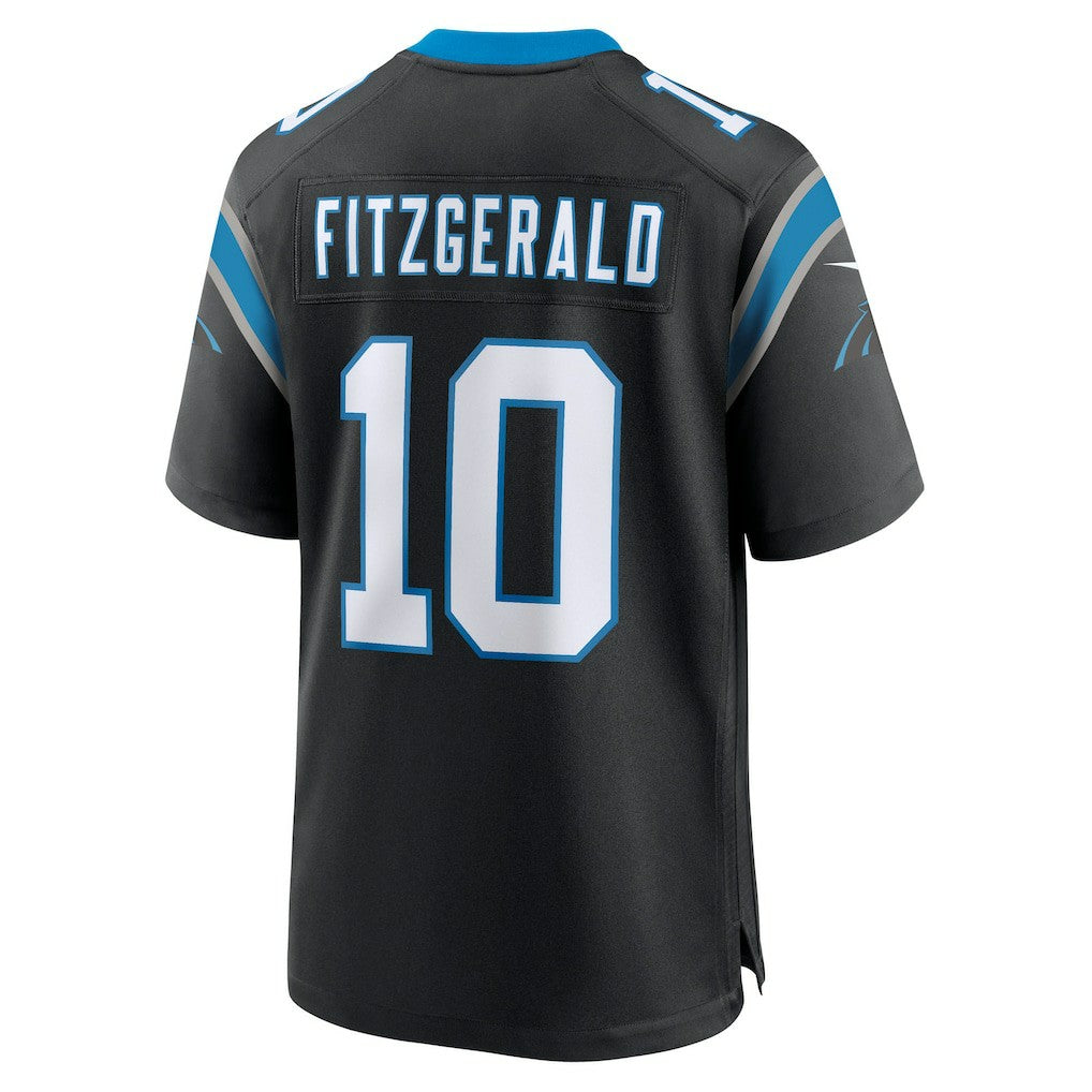 Ryan Fitzgerald Carolina Panthers Team Game Jersey - Black | NFL Jerseys