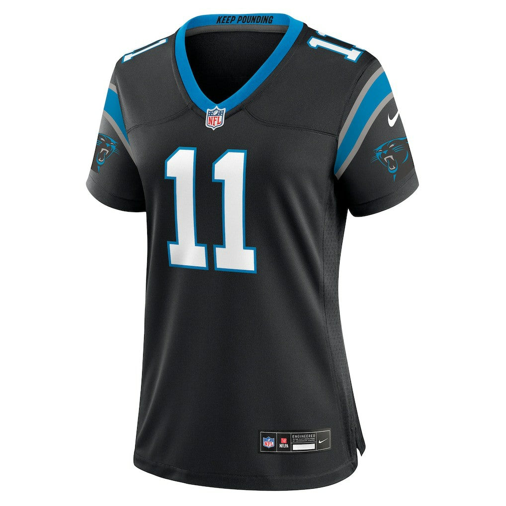 Nic Scourton Carolina Panthers Women's Team Game Jersey Black - Nike