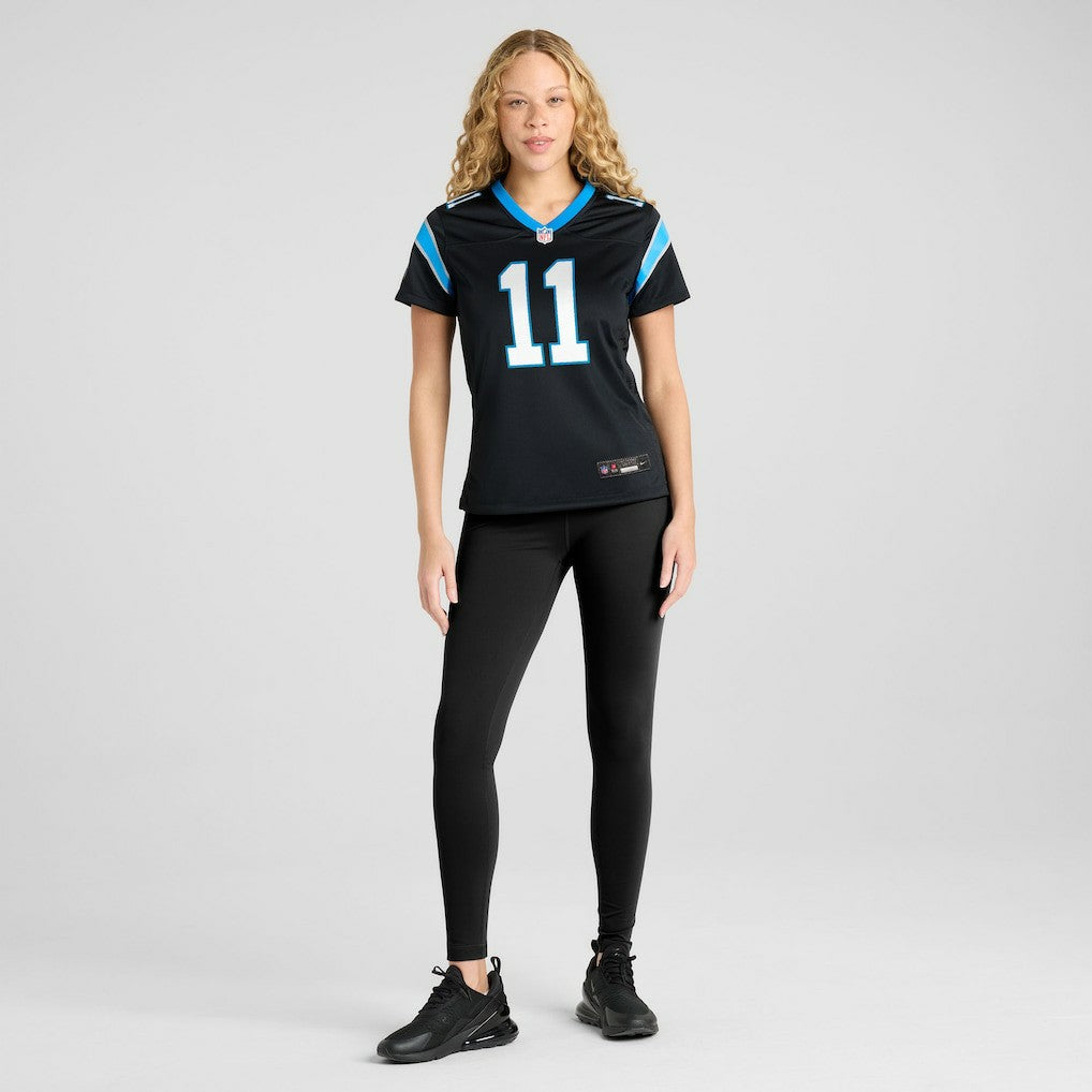 Nic Scourton Carolina Panthers Women's Team Game Jersey Black - Nike
