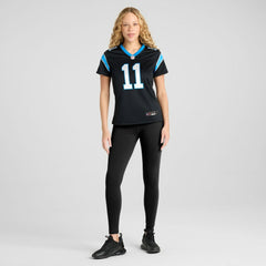 Nic Scourton Carolina Panthers Women's Team Game Jersey Black - Nike