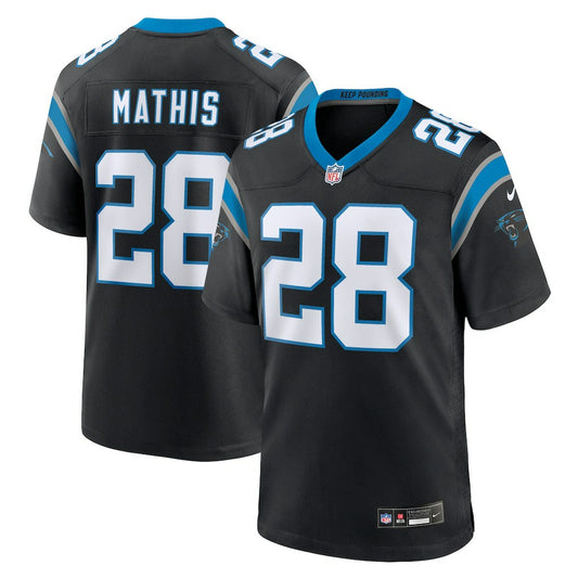 Damarri Mathis Carolina Panthers Team Game Jersey - Black | NFL Jerseys