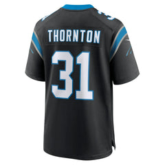 Corey Thornton Carolina Panthers Team Game Jersey Black - Nike