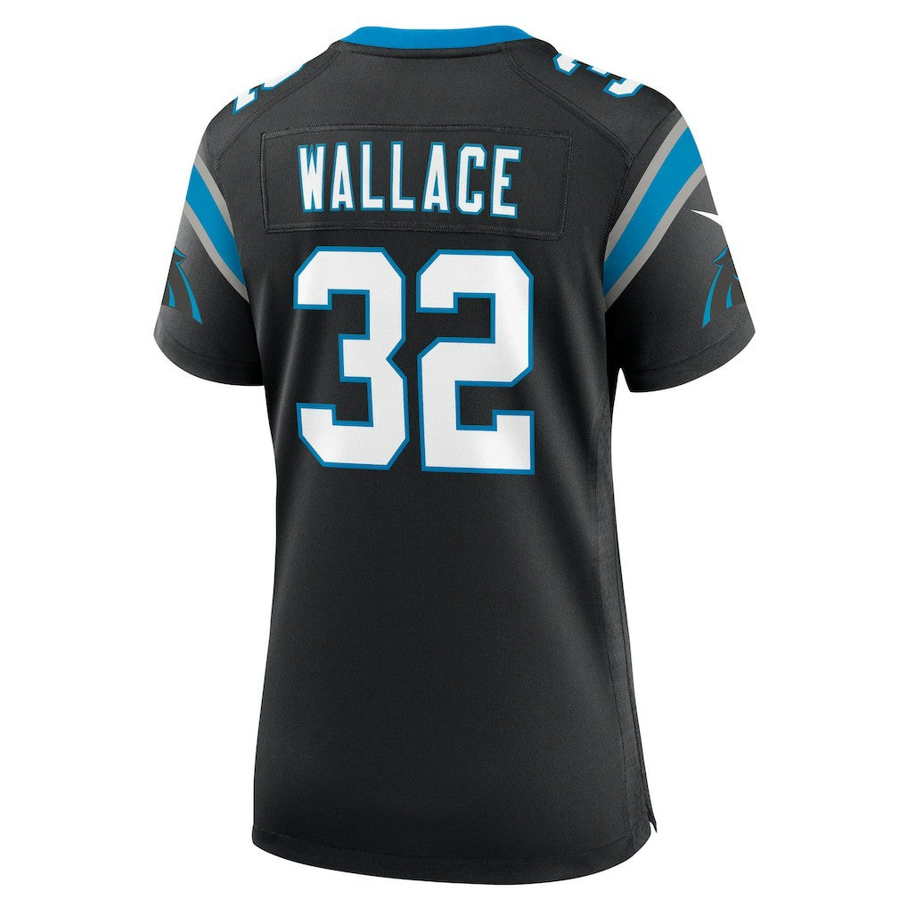 Trevin Wallace Carolina Panthers Women's Team Game Jersey Black - Nike