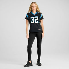 Trevin Wallace Carolina Panthers Women's Team Game Jersey Black - Nike