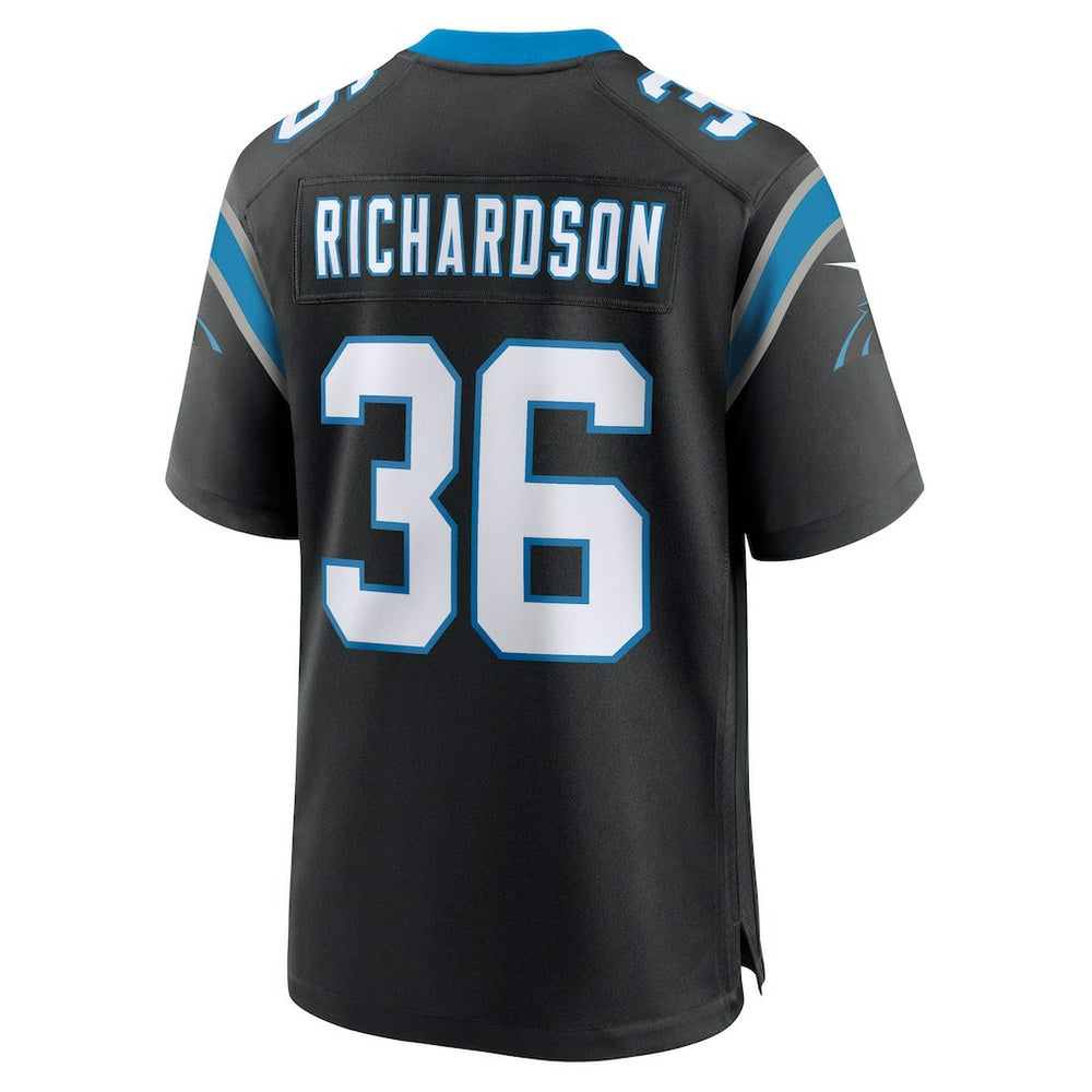 Demani Richardson Carolina Panthers Team Game Jersey Black - Nike