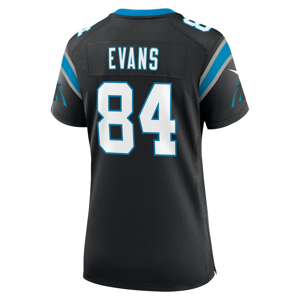 Mitchell Evans Carolina Panthers Women's Team Game Jersey Black - Nike
