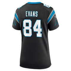 Mitchell Evans Carolina Panthers Women's Team Game Jersey Black - Nike