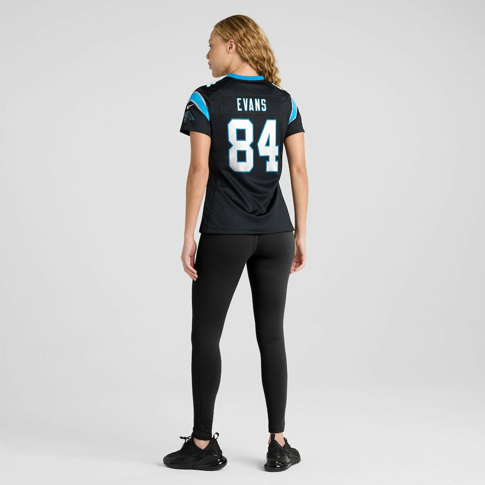 Mitchell Evans Carolina Panthers Women's Team Game Jersey Black - Nike